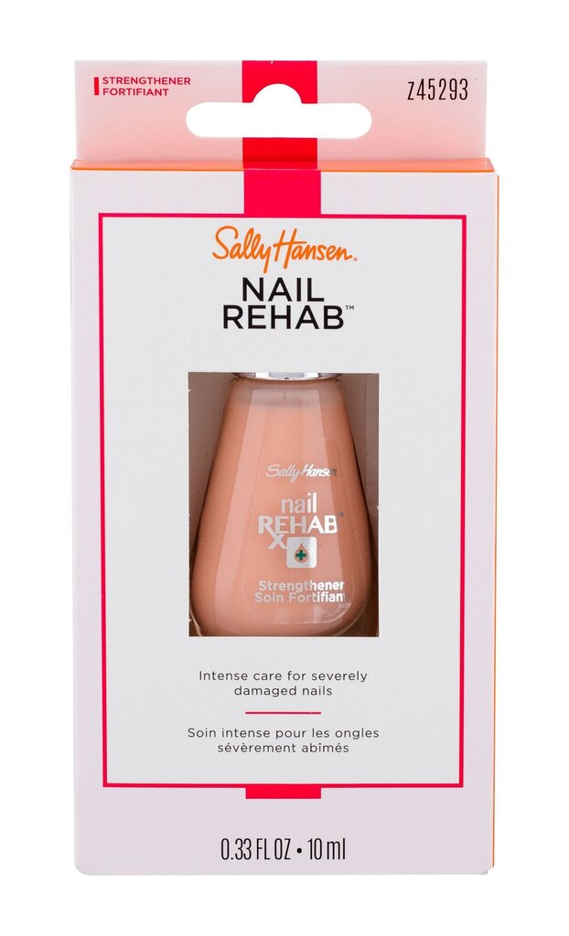 Nagų stipriklis Sally Hansen Nail Rehab, 10 ml kaina ir informacija | Nagų lakai, stiprintojai | pigu.lt