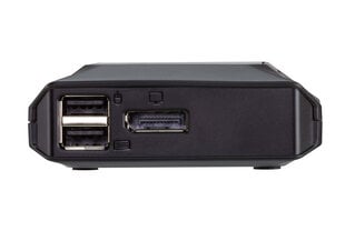 Aten US3312 2-Port USB-C 4K DisplayPort KVM цена и информация | Адаптеры, USB-разветвители | pigu.lt