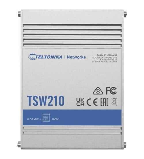 Teltonika TSW210 kaina ir informacija | Komutatoriai (Switch) | pigu.lt