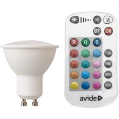 LED lemputė Avide Smart RGB 4.2W GU10 230lm su pulteliu kaina ir informacija | Elektros lemputės | pigu.lt