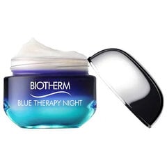 Naktinis atkuriamasis veido kremas Biotherm Blue Therapy Night, 50 ml kaina ir informacija | Biotherm Kvepalai, kosmetika | pigu.lt