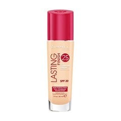 Тональное средство Rimmel London Lasting Finish 25H 30 мл, 103 True Ivory цена и информация | Пудры, базы под макияж | pigu.lt