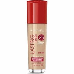 Тональное средство Rimmel London Lasting Finish 25H 30 мл, 201 Classic Beige цена и информация | Пудры, базы под макияж | pigu.lt