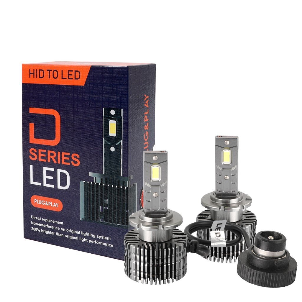 M-tech D4S LED plug & play lemputė 2vnt цена и информация | Automobilių lemputės | pigu.lt