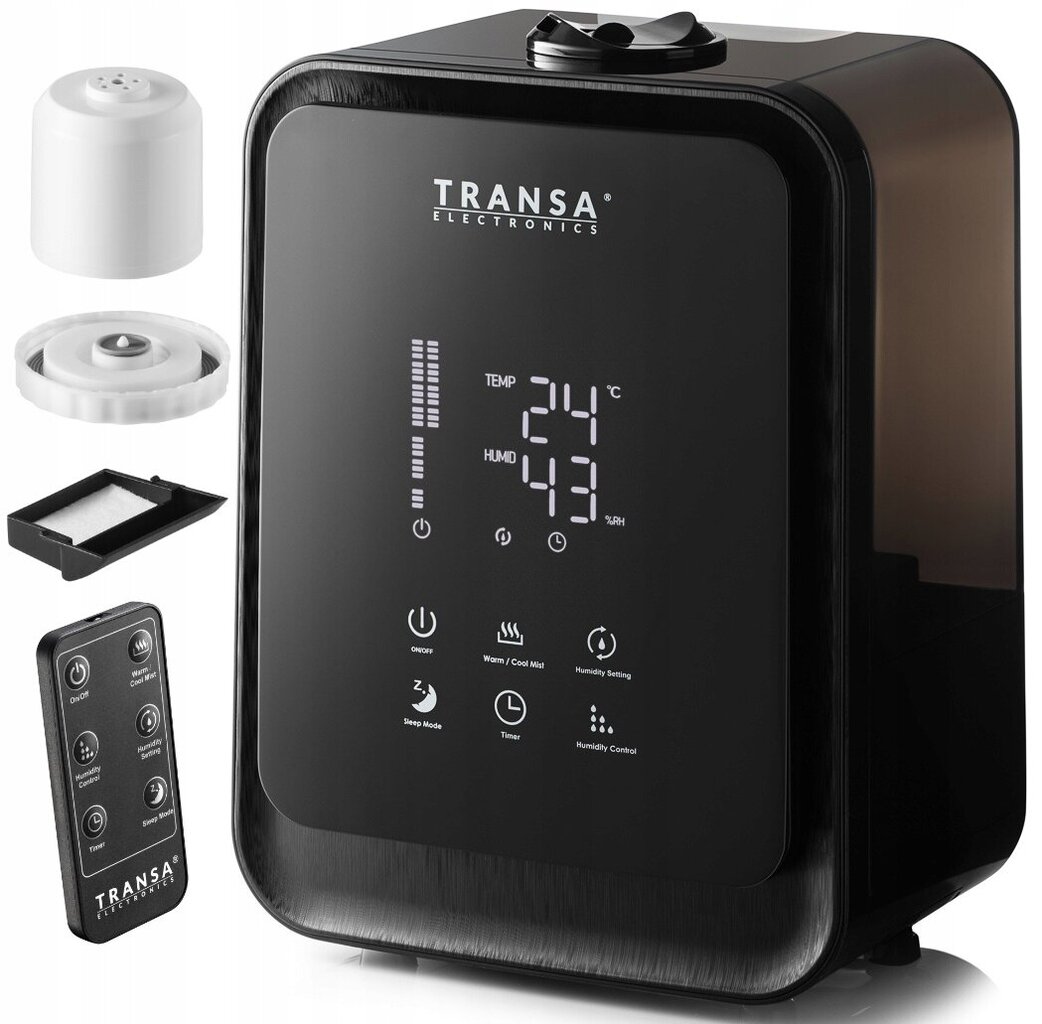 Oro drėkintuvas Transa Electronics AquaMist 40W kaina ir informacija | Oro drėkintuvai | pigu.lt