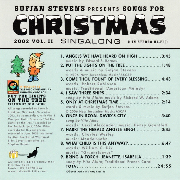 5CD Sufjan Stevens „Songs For Christmas“ цена и информация | Vinilinės plokštelės, CD, DVD | pigu.lt