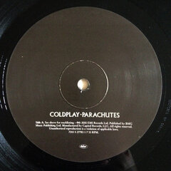 Vinilinė plokštelė Coldplay "Parachutes" kaina ir informacija | Vinilinės plokštelės, CD, DVD | pigu.lt