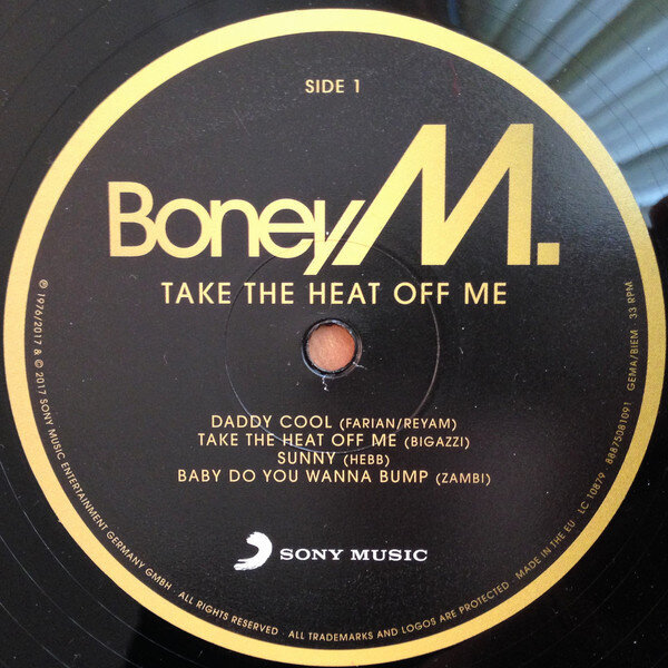 Vinilinė plokštelė Boney M. „Take The Heat Off Me“ kaina ir informacija | Vinilinės plokštelės, CD, DVD | pigu.lt