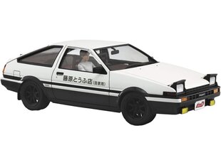 Konstruktorius Aoshima - Initial D Takumi Fujiwara Toyota Sprinter Trueno AE86, 1/24, 05954 kaina ir informacija | Konstruktoriai ir kaladėlės | pigu.lt