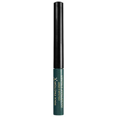 Жидкая подводка для глаз Max Factor Colour X-pert 5 g, 04 Metallic Turquoise, водостойкая цена и информация | Тушь, средства для роста ресниц, тени для век, карандаши для глаз | pigu.lt