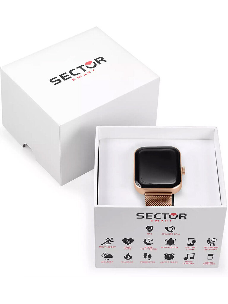 Sector R3253282002 gold kaina ir informacija | Išmanieji laikrodžiai (smartwatch) | pigu.lt