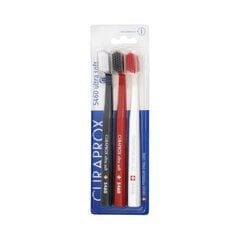 Curaprox Very soft toothbrush 5460 Ultra Soft 3 pc цена и информация | Зубные щетки, пасты | pigu.lt