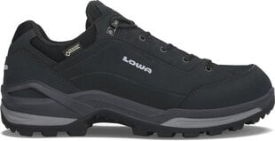 Laisvalaikio batai vyrams Lowa Renegade GTX Lo Wide 4056264260953, juodi цена и информация | Мужские кроссовки | pigu.lt