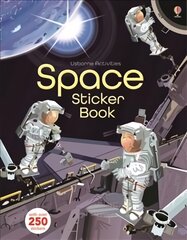 Space Sticker Book kaina ir informacija | Knygos mažiesiems | pigu.lt