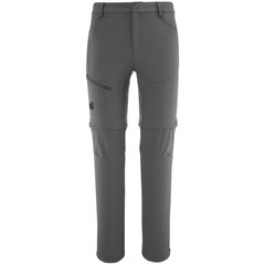 Kelnės vyrams Millet Trekker Stretch Zip Off 3515720013454, pilkos kaina ir informacija | Vyriškos kelnės | pigu.lt