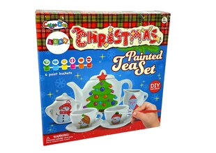 Porceliano indų dažymo rinkinys - Kalėdinė eglutė kaina ir informacija | Lavinamieji žaislai | pigu.lt
