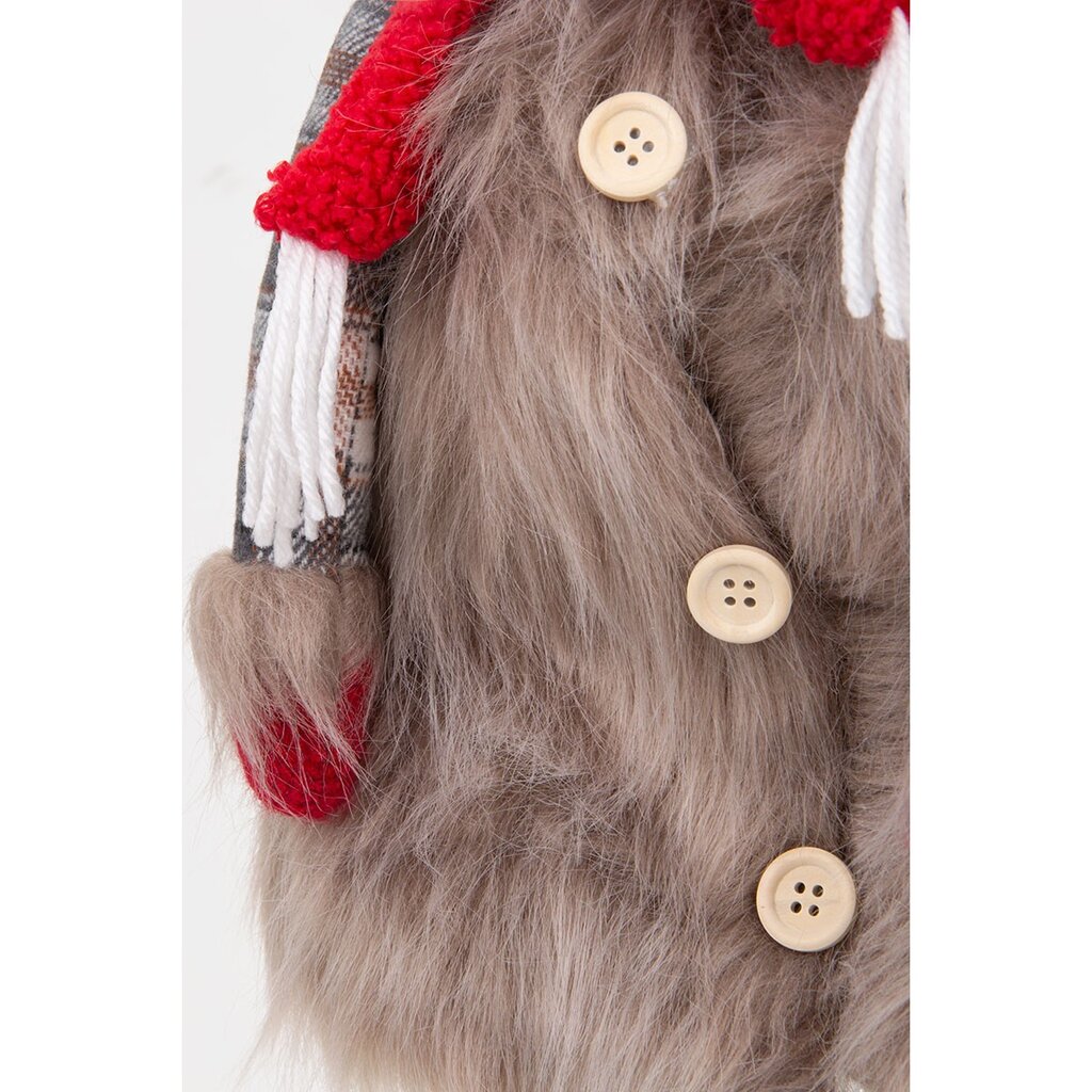 Kalėdinė dekoracija - Pliušinis elnias, 67 cm kaina ir informacija | Kalėdinės dekoracijos | pigu.lt