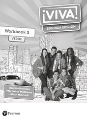 Viva! 3 Verde Segunda Edicion Workbook (Pack of 8) 2nd edition kaina ir informacija | Knygos paaugliams ir jaunimui | pigu.lt