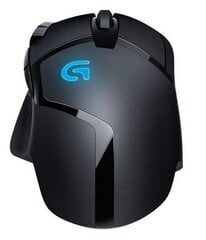 Logitech G402, juoda kaina ir informacija | Pelės | pigu.lt