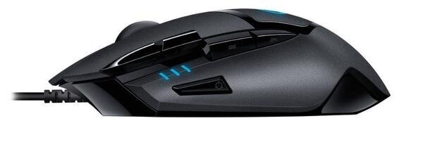 Logitech G402, juoda kaina ir informacija | Pelės | pigu.lt