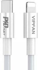 Vipfan P01 USB-C į Lightning , 3A, PD, 1m kaina ir informacija | Kabeliai ir laidai | pigu.lt