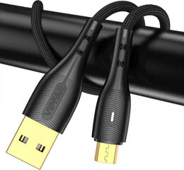 Vipfan USB į Micro USB 3A, 1.2m цена и информация | Кабели и провода | pigu.lt