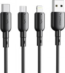 Vipfan USB į USB-C kaina ir informacija | Kabeliai ir laidai | pigu.lt