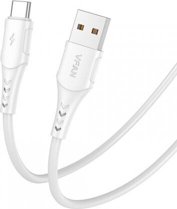 Vipfan, USB/USB-C, 1 m kaina ir informacija | Kabeliai ir laidai | pigu.lt