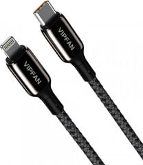 Vipfan USB-C į Lightning Cable P03 1,5m цена и информация | Кабели и провода | pigu.lt