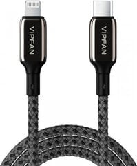 Vipfan USB-C į Lightning Cable P03 1,5m kaina ir informacija | Kabeliai ir laidai | pigu.lt