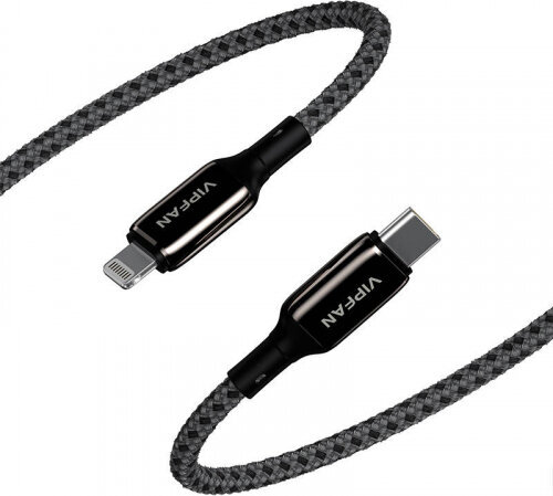 Vipfan USB-C į Lightning Cable P03 1,5m kaina ir informacija | Kabeliai ir laidai | pigu.lt