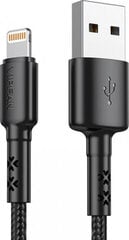 Vipfan USB į Lightning kabelį X02, 3A, 1.8m kaina ir informacija | Kabeliai ir laidai | pigu.lt