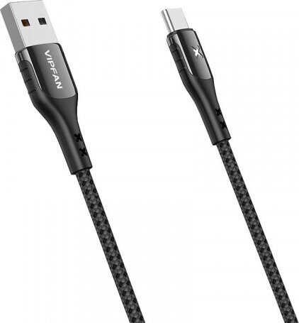 Vipfan USB į USB-C Colorful X13, 3A, 1.2m kaina ir informacija | Kabeliai ir laidai | pigu.lt
