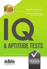 IQ and Aptitude Tests: Numerical Ability, Verbal Reasoning, Spatial Tests, Diagrammatic Reasoning and Problem Solving Tests 1, 1 цена и информация | Книги по социальным наукам | pigu.lt
