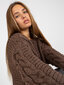 Megztinis moterims Rue Paris, rudas цена и информация | Megztiniai moterims | pigu.lt