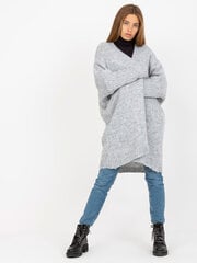 Kardiganas moterims, pilkas kaina ir informacija | Megztiniai moterims | pigu.lt