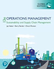 Operations Management: Sustainability and Supply Chain Management, Global Edition 13th edition цена и информация | Книги по экономике | pigu.lt