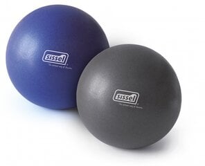 SISSEL® Pilates Soft Ball, 26 см, серый цена и информация | Гимнастические мячи | pigu.lt