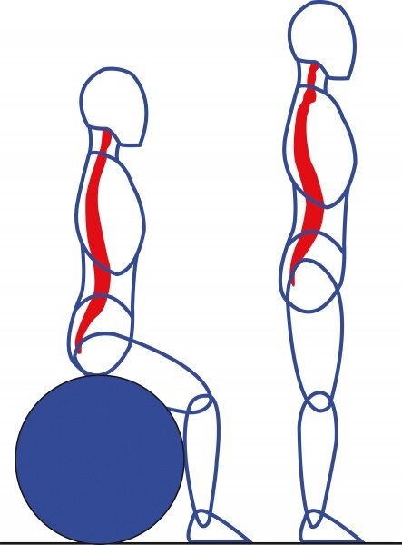 Fit Ball mankštos kamuolys 75 kaina ir informacija | Gimnastikos kamuoliai | pigu.lt