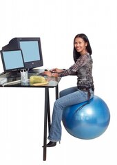 Gymnic Classic kamuolys 65 mėlynas kaina ir informacija | Gimnastikos kamuoliai | pigu.lt