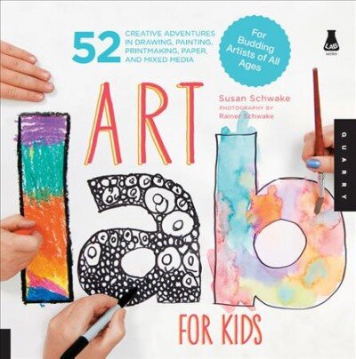 Art Lab for Kids: 52 Creative Adventures in Drawing, Painting, Printmaking, Paper, and Mixed Media-For Budding Artists of All Ages, Volume 1 kaina ir informacija | Lavinamosios knygos | pigu.lt