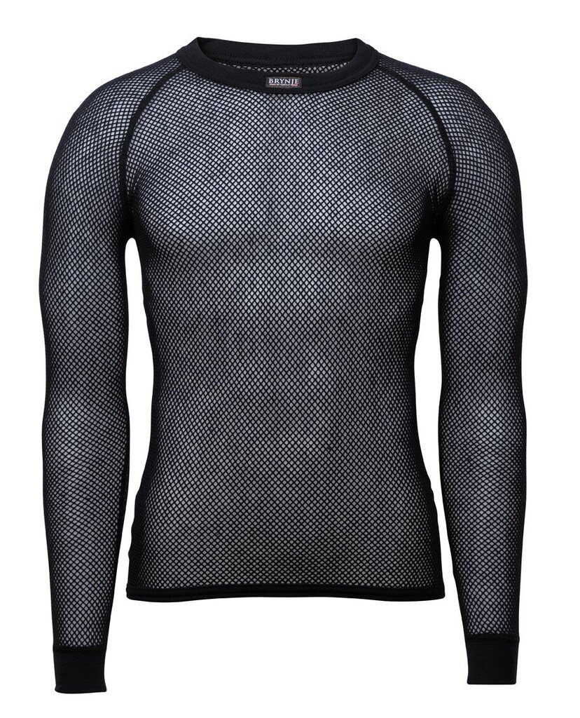 Termo marškinėliai vyrams Brynje, pilki цена и информация | Vyriški termo apatiniai | pigu.lt