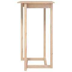 Baro stalas, Pušies medienos masyvas, 60x60x110cm kaina ir informacija | Virtuvės ir valgomojo stalai, staliukai | pigu.lt