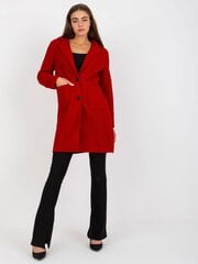 Женское пальто, красное цена и информация | Женские пальто | pigu.lt