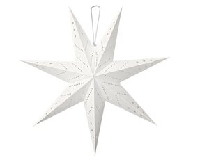 LED šviečianti popierinė žvaigždė SY-004 60cm цена и информация | Рождественские украшения | pigu.lt