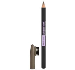 Antakių pieštukas Maybelline Express Brow Shape, 03 Medium Brown kaina ir informacija | Antakių dažai, pieštukai | pigu.lt