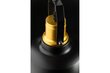 Pakabinamas šviestuvas MONROE, 21.5 cm, black/gold 6958 kaina ir informacija | Pakabinami šviestuvai | pigu.lt