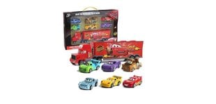 Mašinėlės McQueen Cars, 7in1 kaina ir informacija | Cars (Žaibas Makvynas) Vaikams ir kūdikiams | pigu.lt