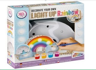 Творческий набор для рисования Grafix PYO Light Up Rainbow, 6 частей цена и информация | Принадлежности для рисования, лепки | pigu.lt