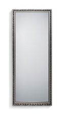 Veidrodis Sonja 50 x 150 cm juodas/sidabrinis kaina ir informacija | Veidrodžiai | pigu.lt